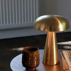 Lampka bezprzewodowa Grzybek, metalowa