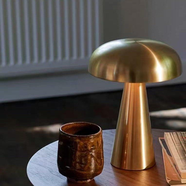 Lampka bezprzewodowa Grzybek, metalowa