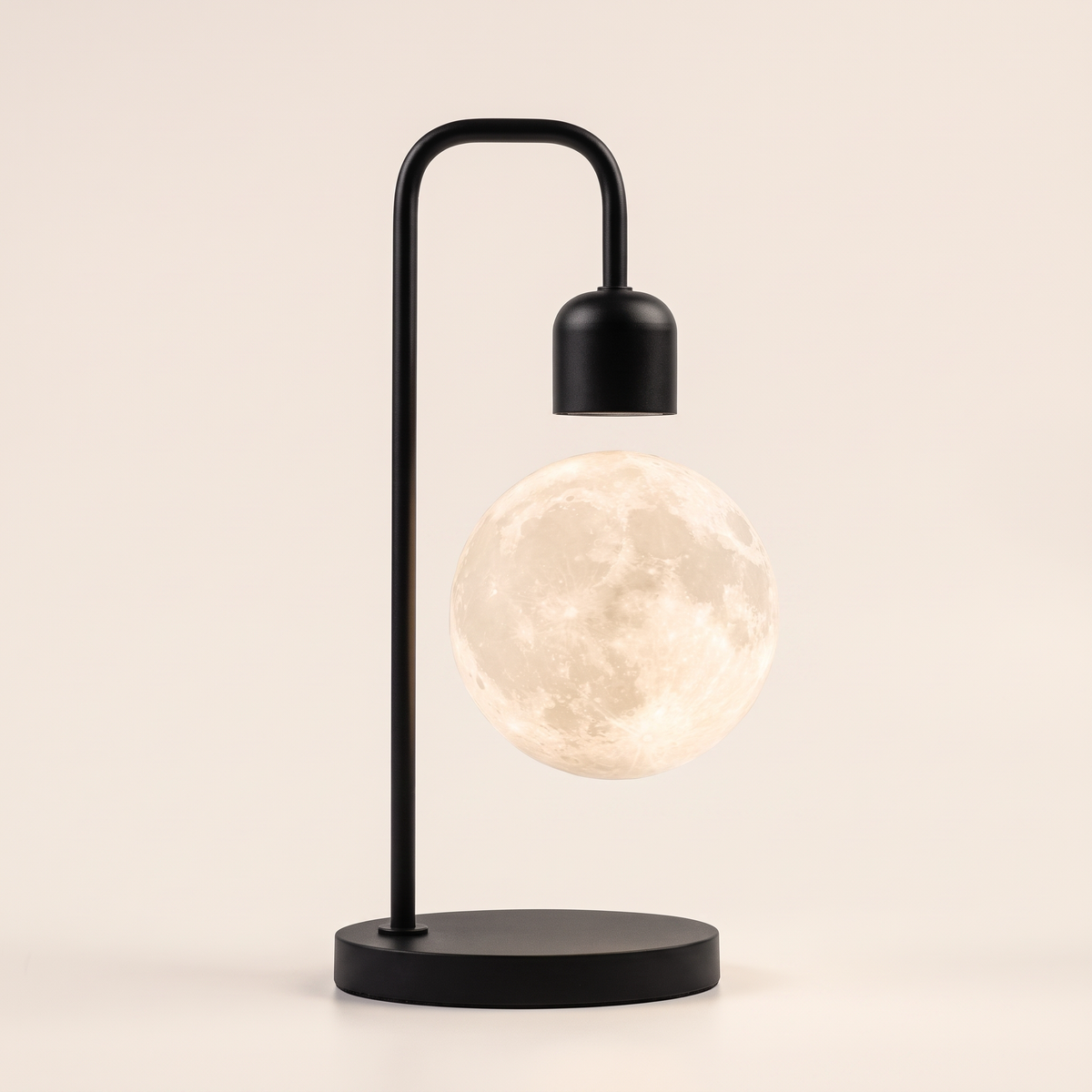 Lampa Luna z naturalnym białym światłem