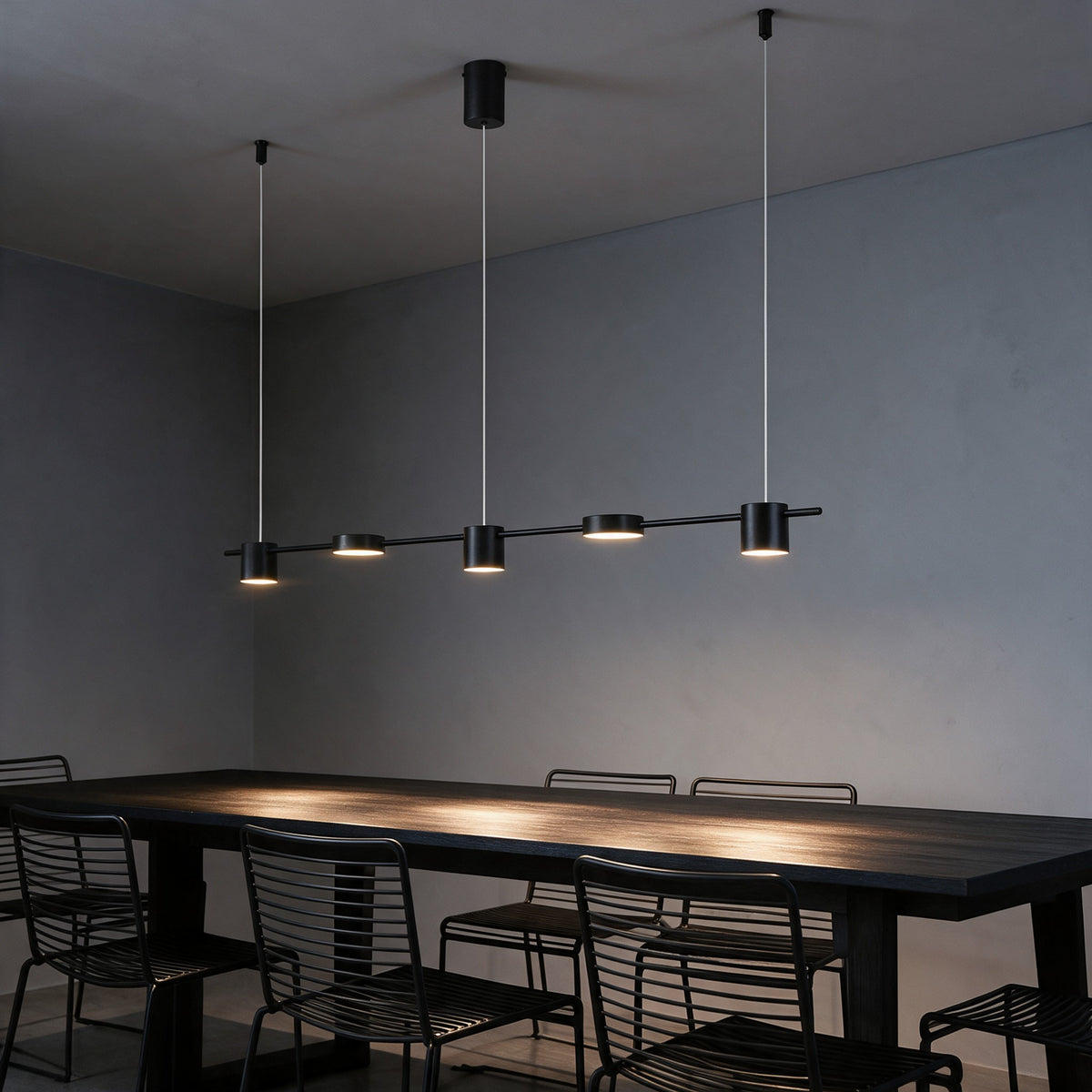 Lampa nad stół Greta we wnętrzu