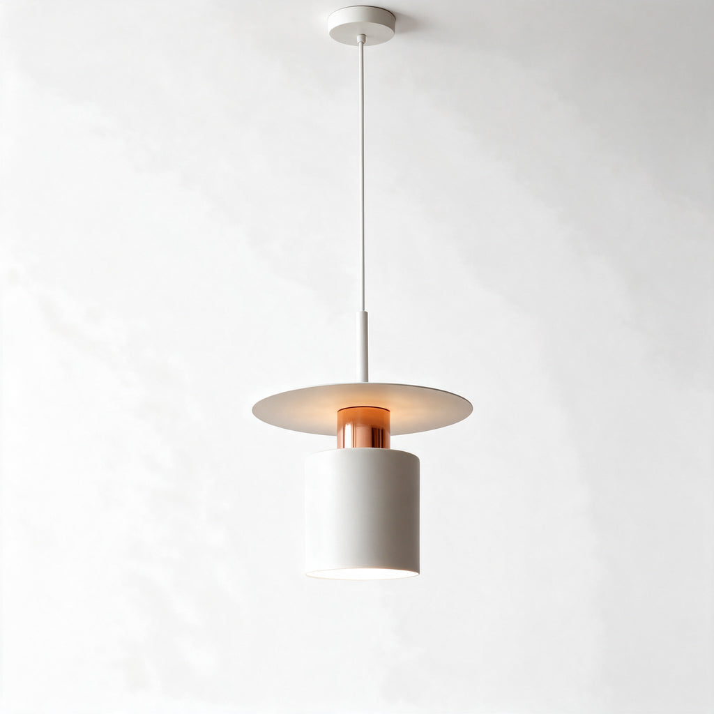 Lampa wisząca Linn, biały