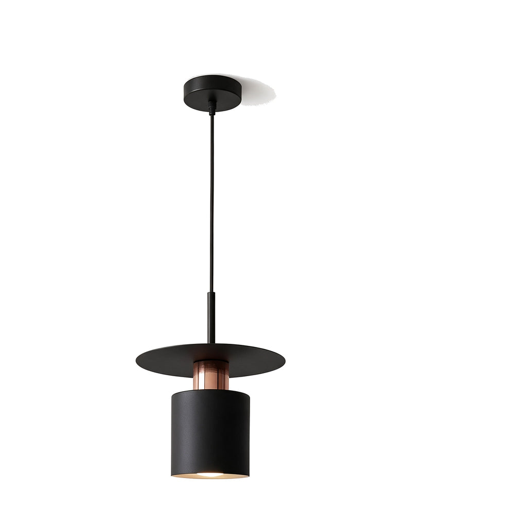 Lampa wisząca Linn, czarny