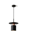 Lampa wisząca Linn, czarny