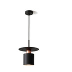 Lampa wisząca Linn, czarny