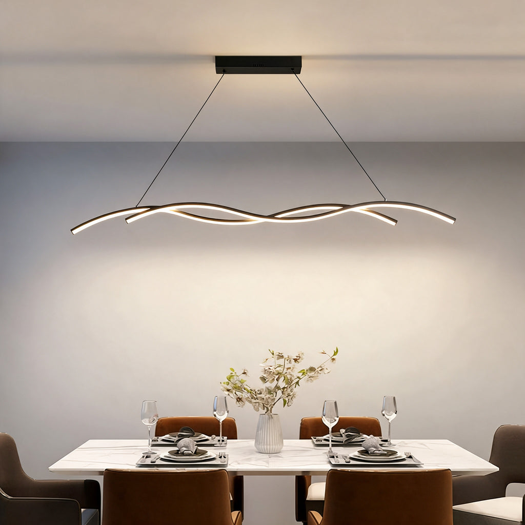Lampa nad stół Vilma we wnętrzu